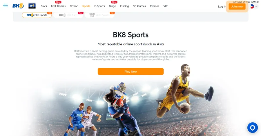 BK8 live betting