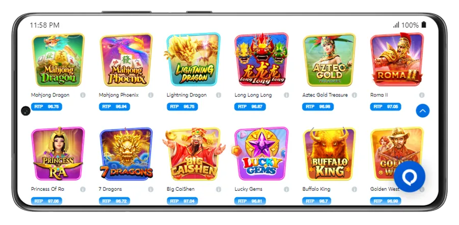 BK8 slots on mobile