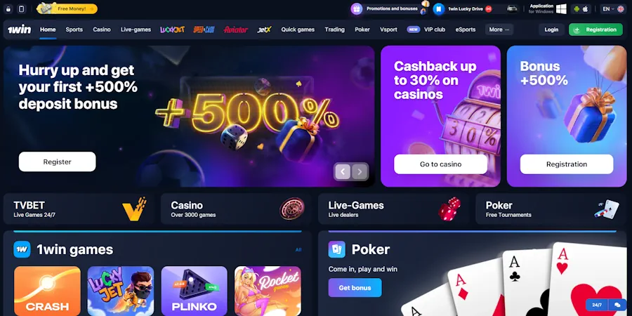 1win casino